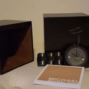 Michael Kors all Black watch.